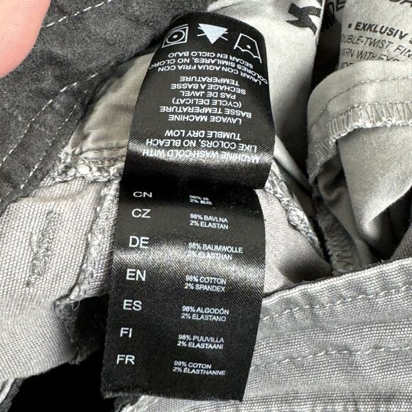 Kuhl Pants Mens 36x32 Gray Kanvus Jean Vintage Patina Dye Straight Leg Canvas - Picture 8 of 12